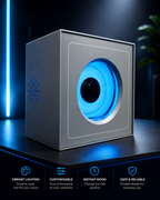 Magnetic Fluid Rhythm Light Speaker