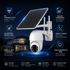 Graffiti Solar Surveillance Camera