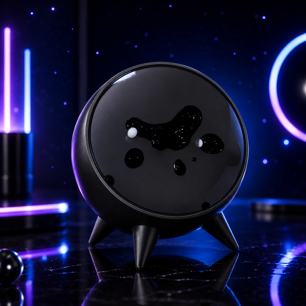 Dancing Ferrofluid Speaker with Music Rhythm (One Set)